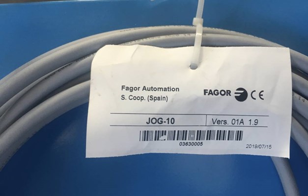 JOG CABLE 10M FAGOR